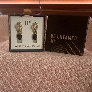 Bomb Party “Linked On A Dare” Earrings – Untamed Collection – Gold Plated